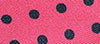 Westport Black Italian Silk Dot Tie, Big & Tall - Pink/Navy