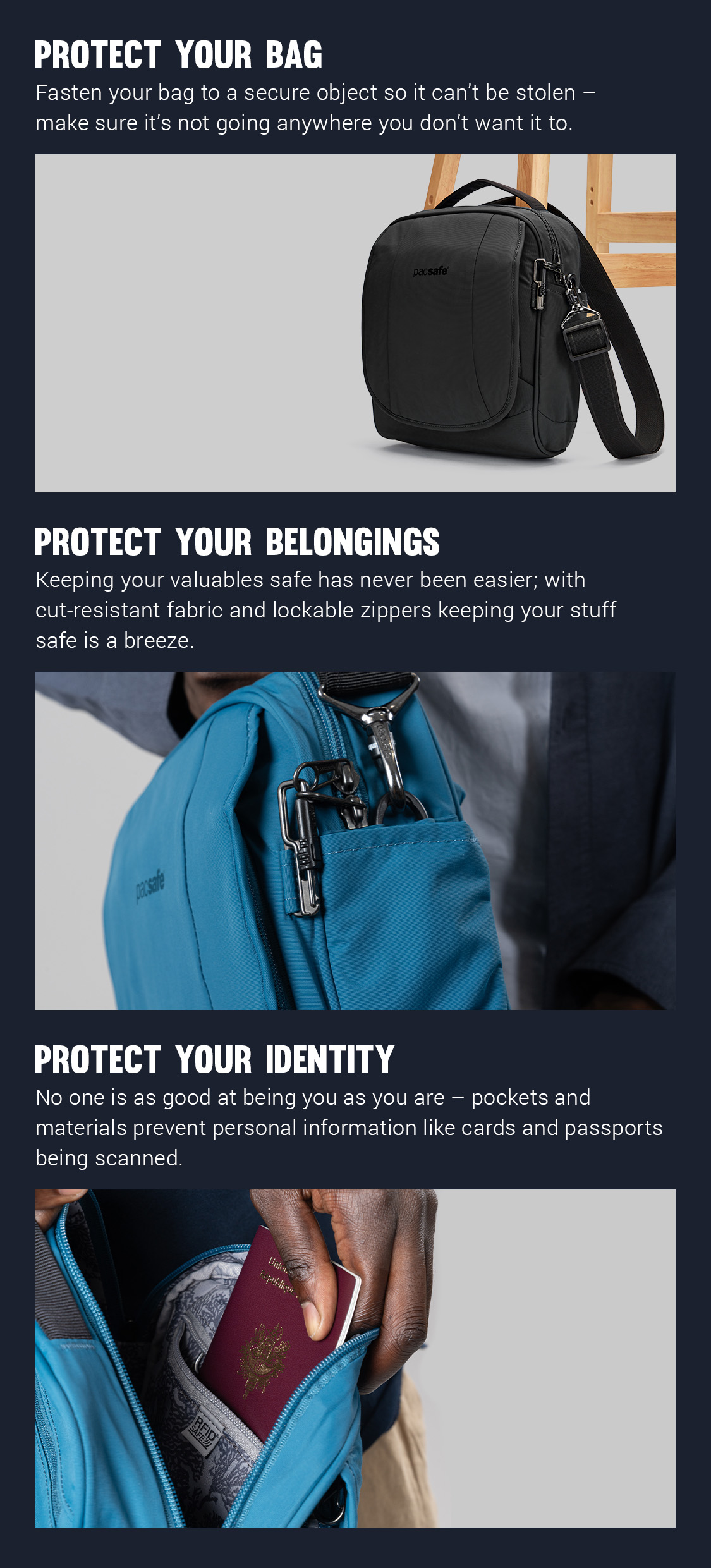 Zipper Clip 2-Pack ~ keep your belongings protected