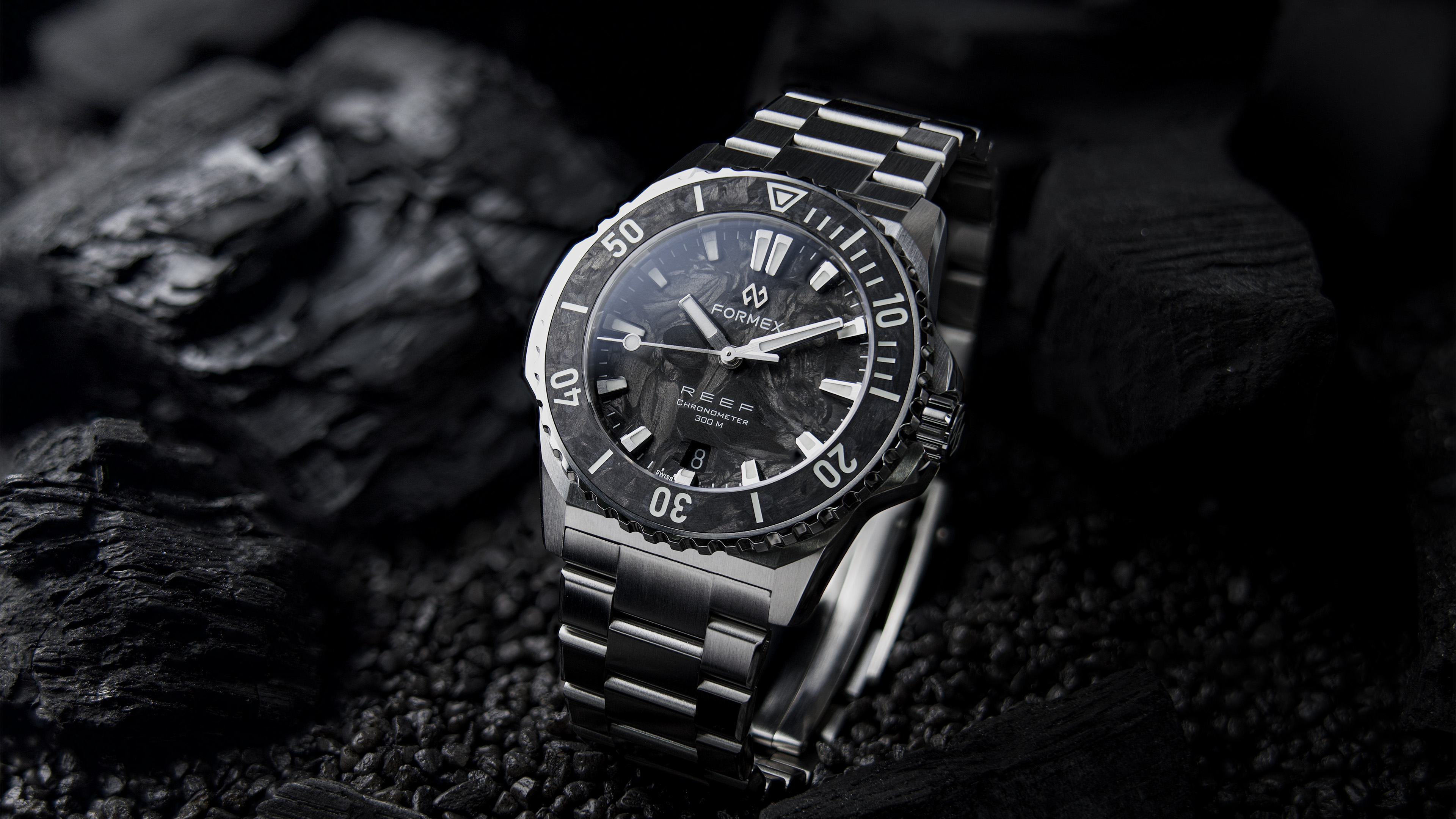 Formex Reef 39.5mm Forged Carbon Chronometer Watch - Preorder