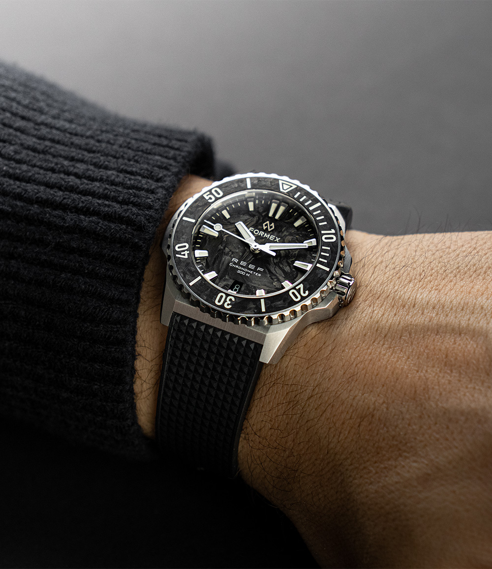 Formex Reef 39.5mm Forged Carbon Chronometer Watch - Preorder