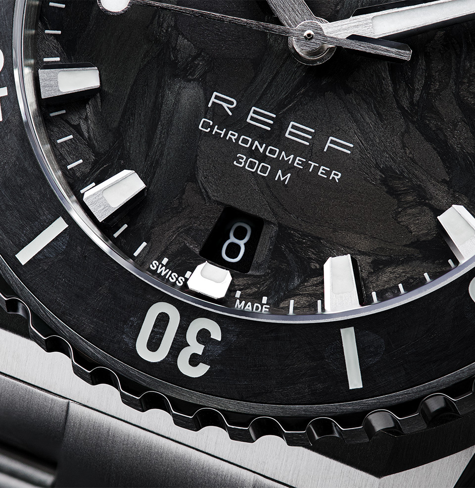 Formex Reef 39.5mm Forged Carbon Chronometer Watch - Preorder COSC Certified Chronometer