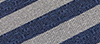 JZ Richards Stripe Tie, Big & Tall - Silver/Navy