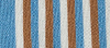 Westport Black Short Sleeve Cabana Stripe Button Front Knit, Big & Tall - Crema