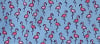 Westport Lifestyle Compo Flamingo Print Stretch Swim Trunk, Big & Tall - Blu
