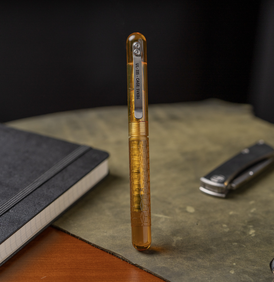Ultem® Embassy Pen / Ti Clip - Limited Edition Gen 4 0.75 oz carry weight