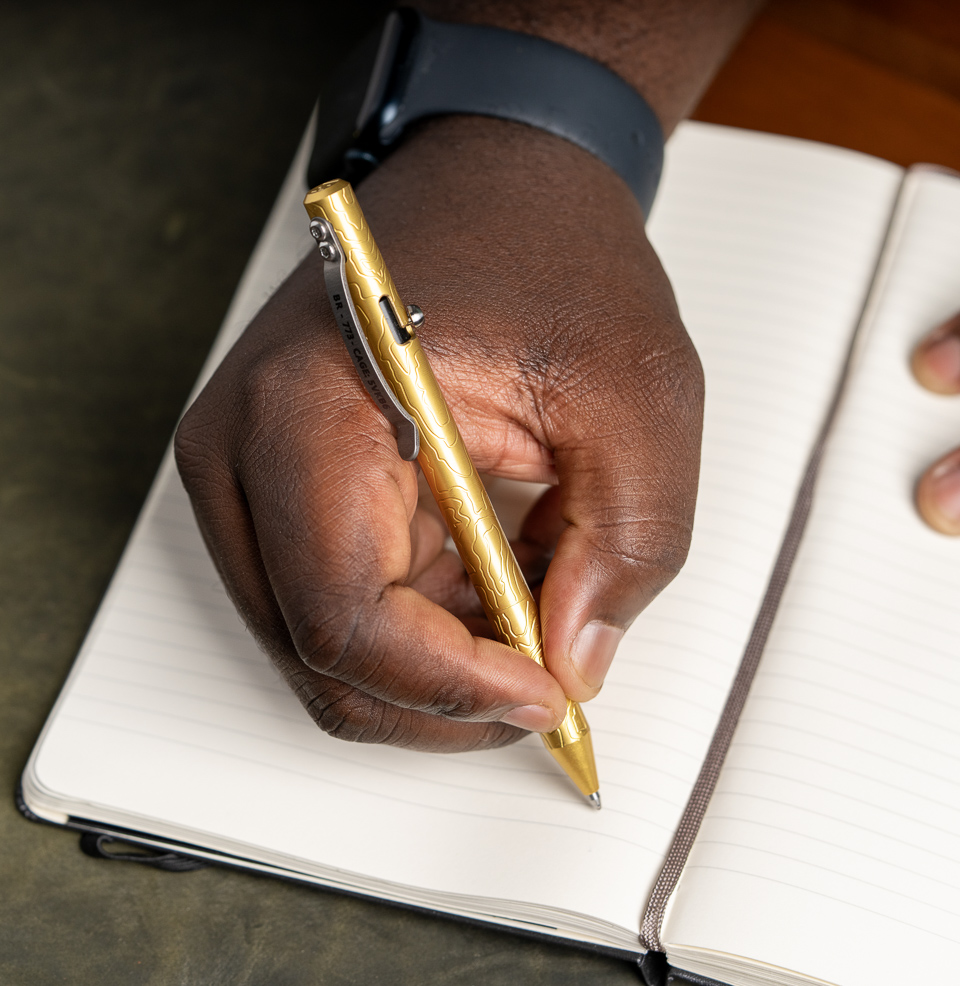 Brass MaxMadCo Bolt Action Pen - GEN 2 Brass
