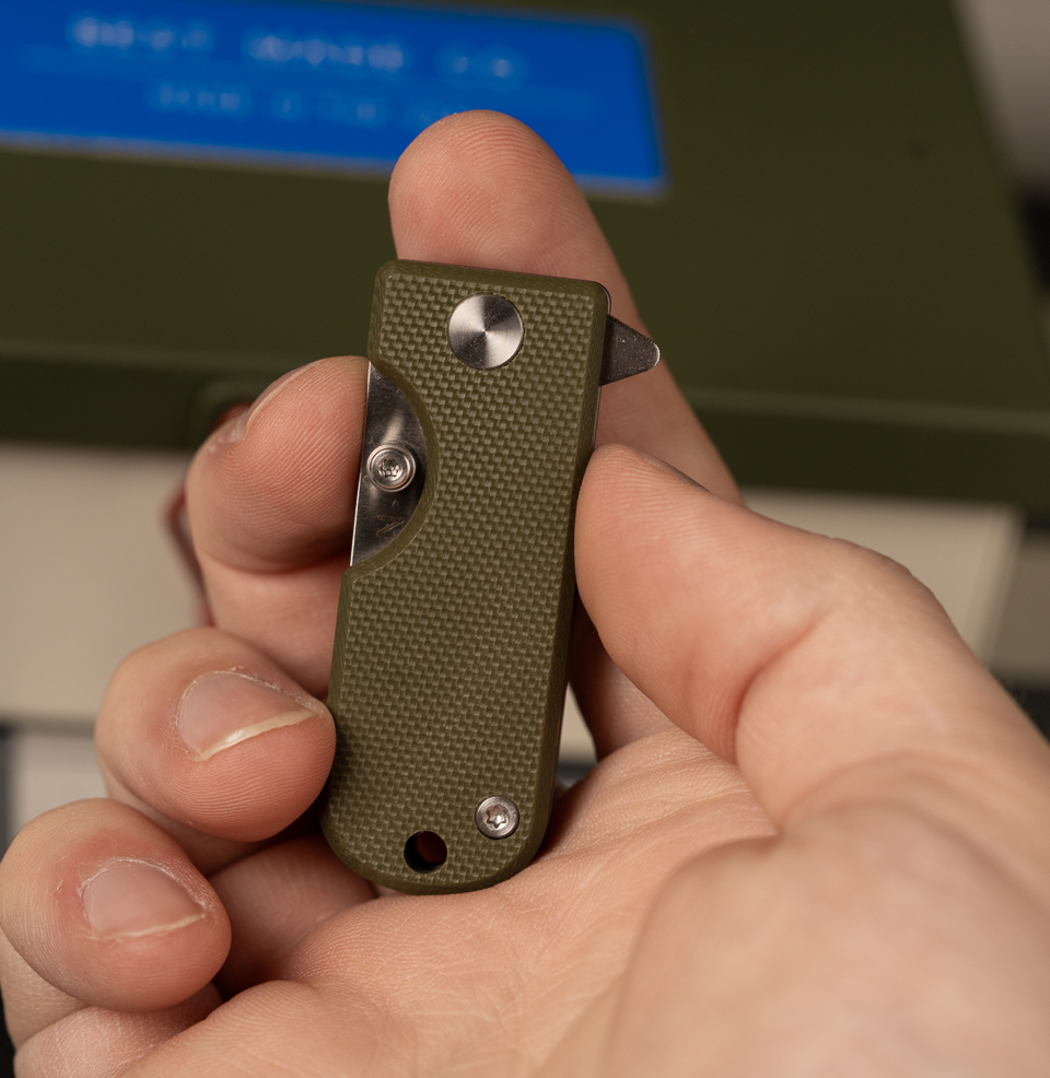 The WESN Microblade Keychain & Lanyard Compatible