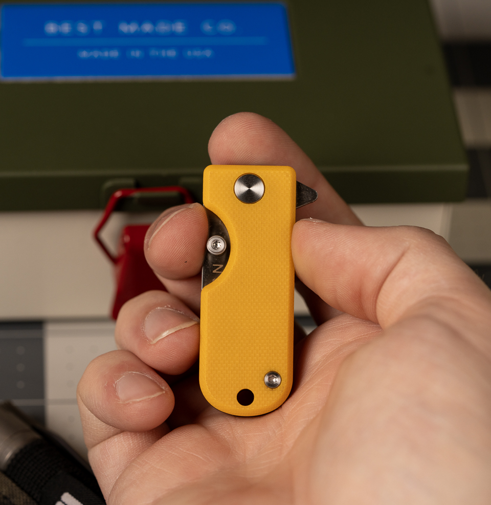 The WESN Microblade Keychain & Lanyard Compatible