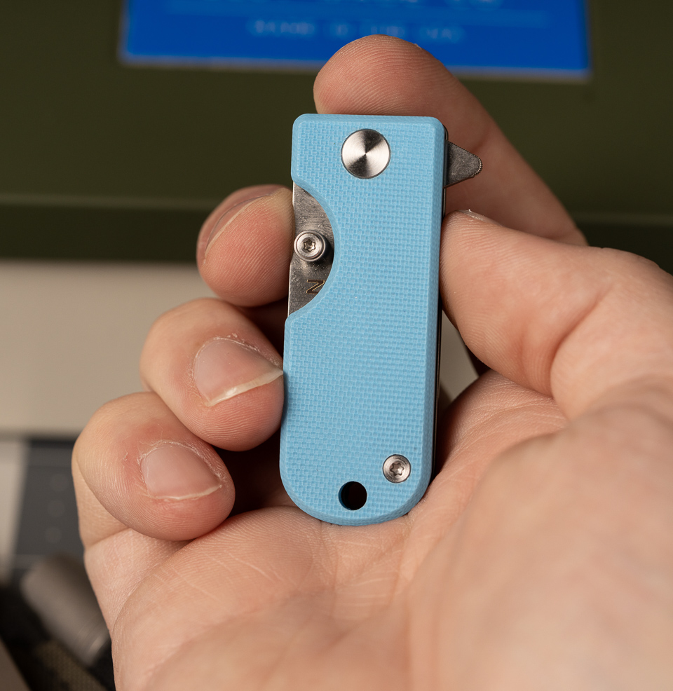 The WESN Microblade Keychain & Lanyard Compatible
