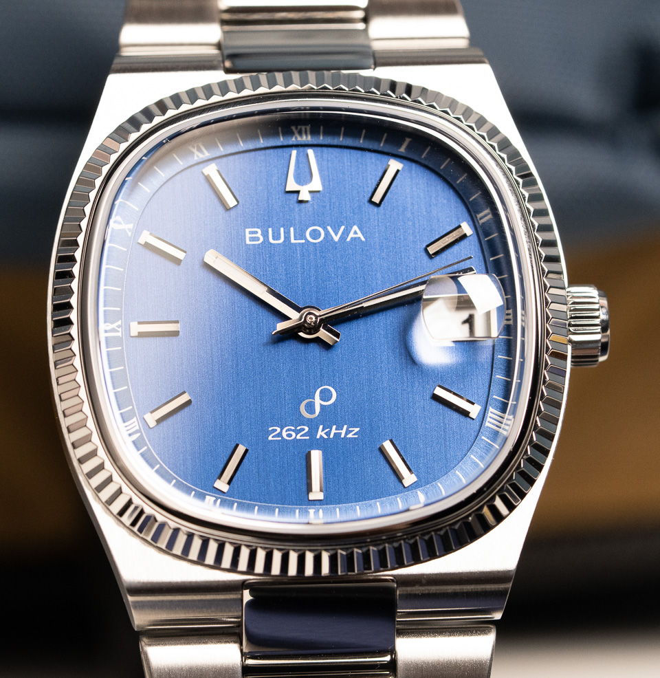 Bulova Super Seville Watch Collection Vertical Brushed Dial