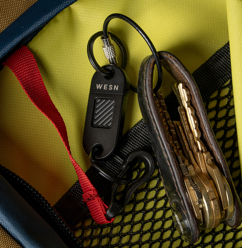 The WESN QR Keychain The QR Keychain