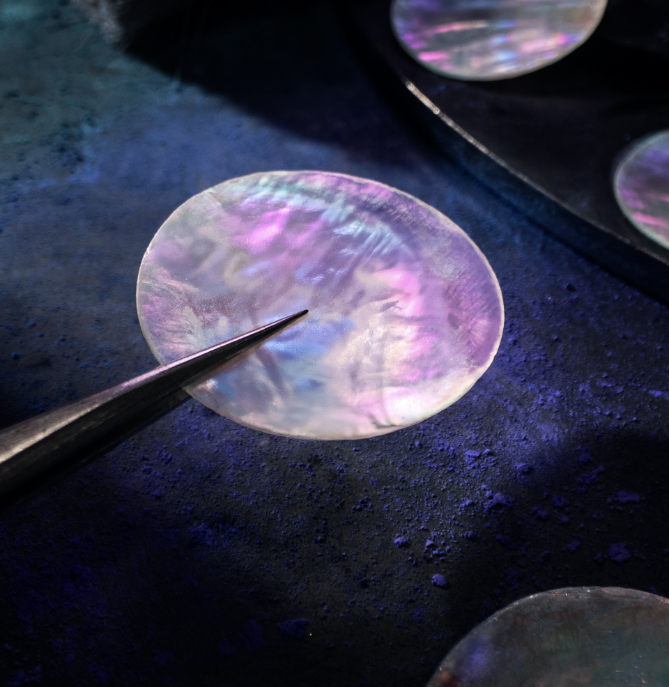 Venezianico Arsenale 37mm Watch Venezianico Arsenale MOP Purple