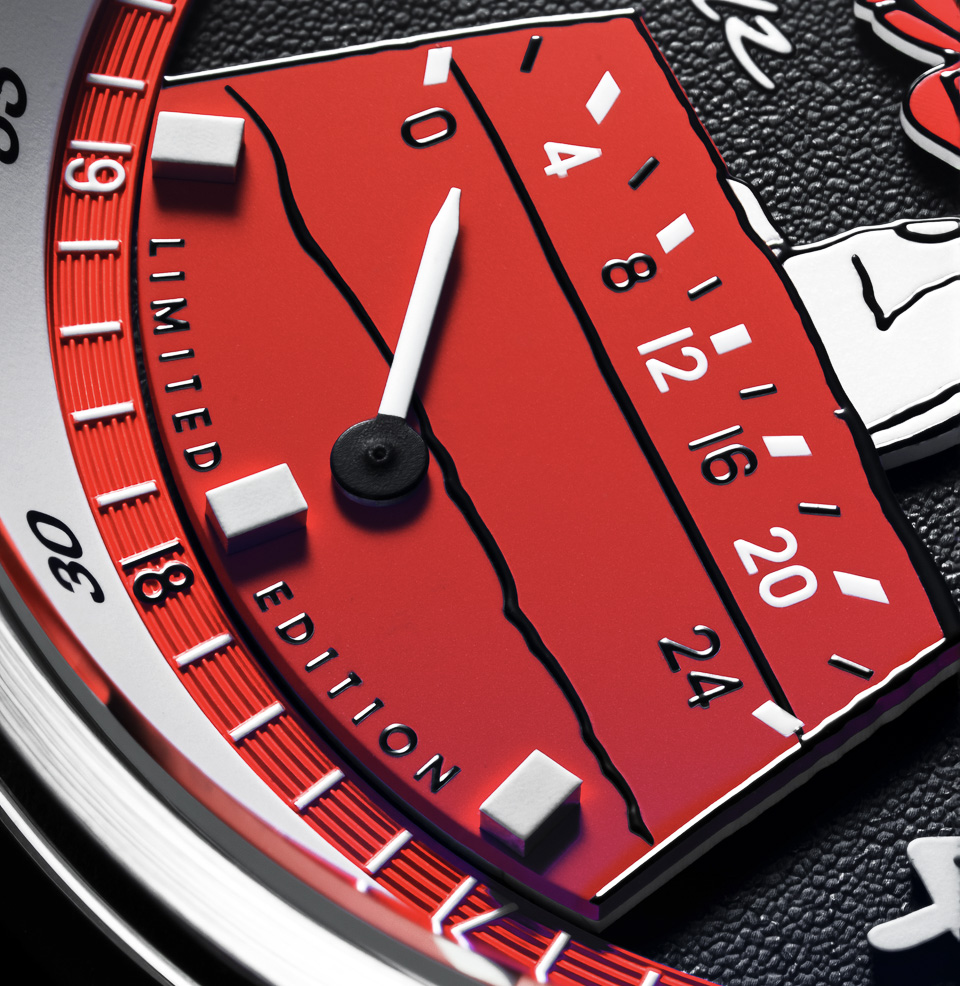 AVI-8 Hawker Hurricane McKellar Dual Time Peanuts Snoopy Flying Ace Limited Edition - Preorder Retrograde Dual Time