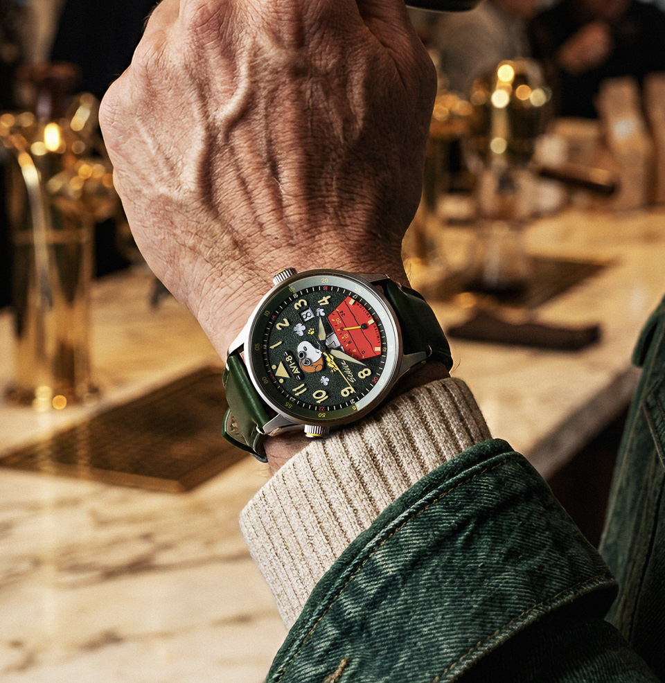 AVI-8 Hawker Hurricane McKellar Dual Time Peanuts Snoopy Flying Ace Limited Edition - Preorder McKellar Dual Time Platform