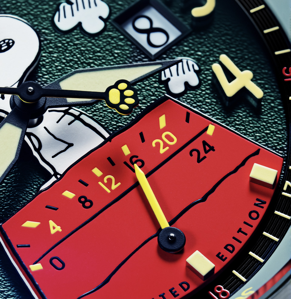 AVI-8 Hawker Hurricane McKellar Dual Time Peanuts Snoopy Flying Ace Limited Edition - Preorder Retrograde Dual Time