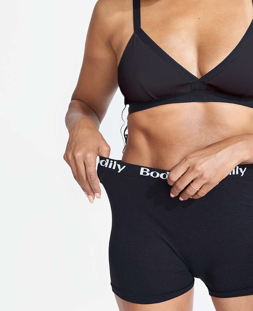 Your favorite mesh undies, now in a mixed graphic 3-pack.