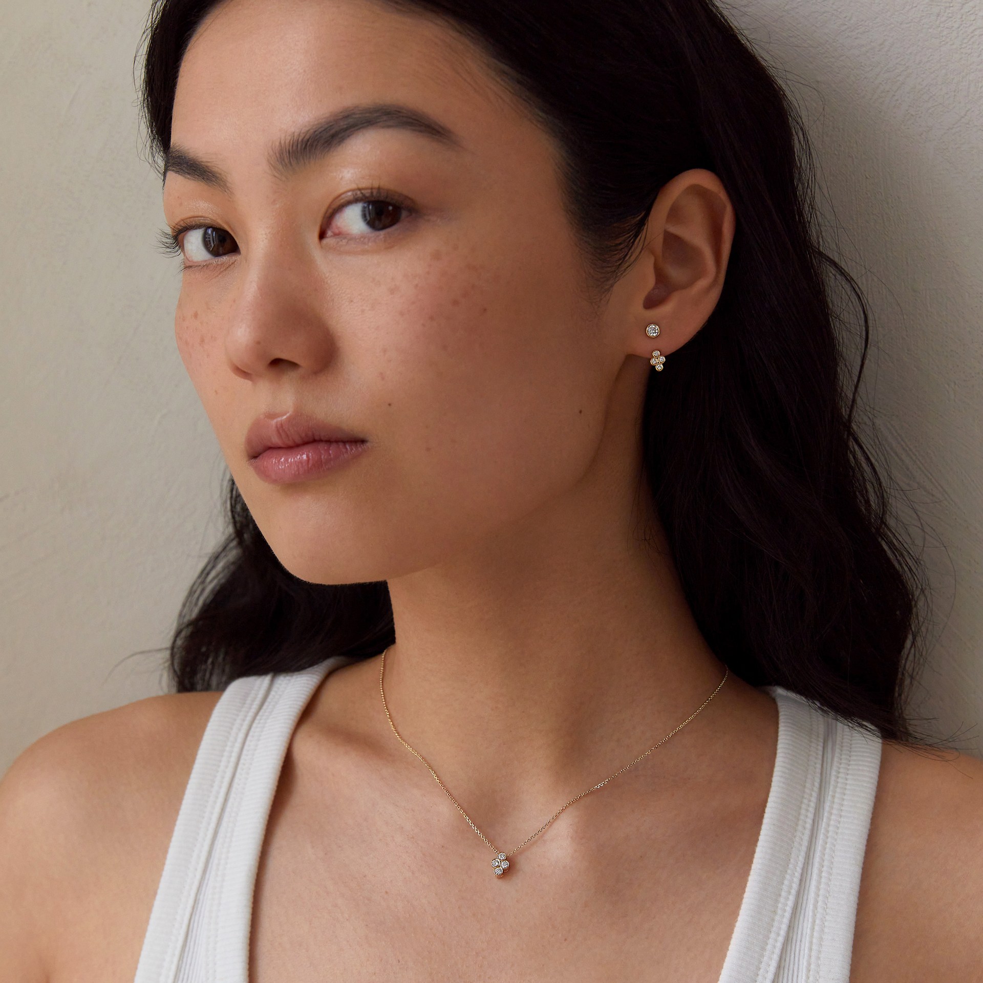 Lab-Grown Diamond Iris Necklace Add-On | idyl