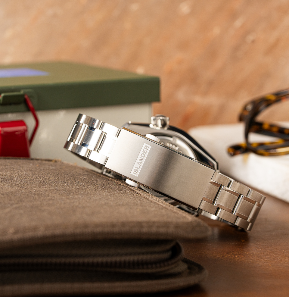 Islander JFK Automatic GMT Watch (2026) Signed Clasp