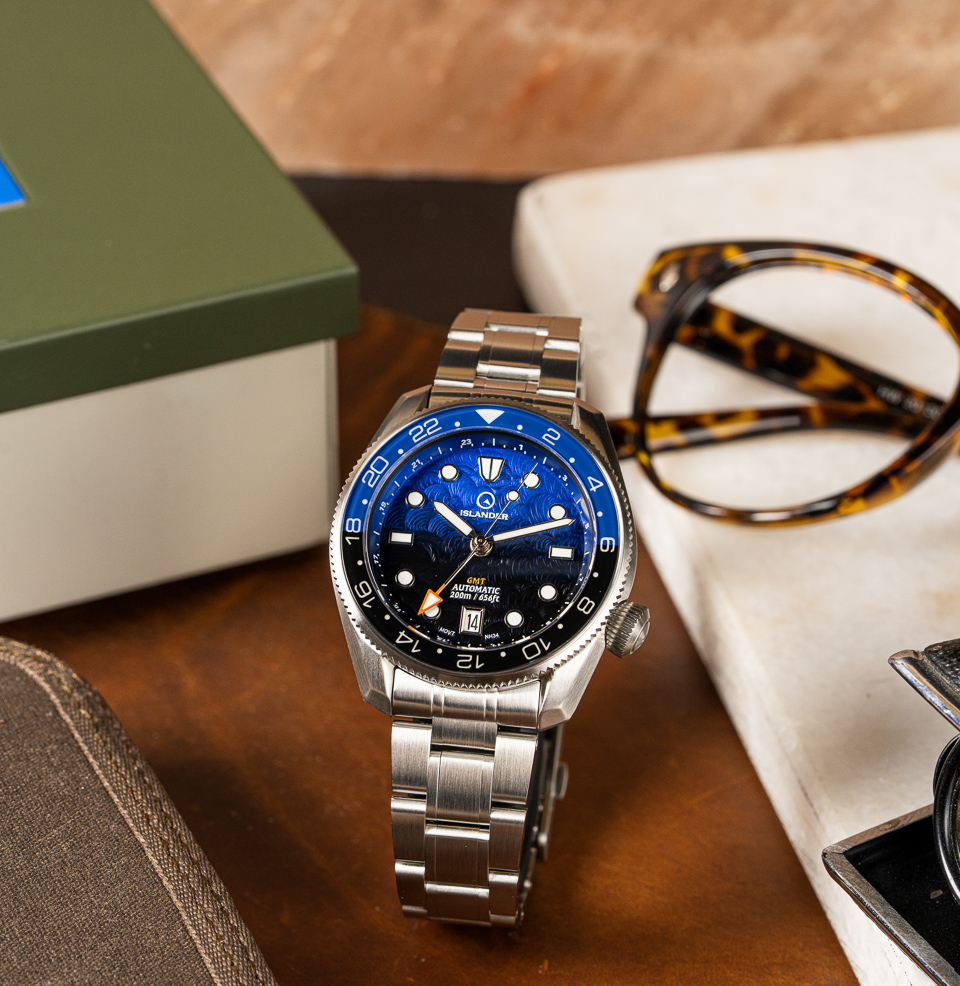 Islander JFK Automatic GMT Watch (2026) The JFK Automatic GMT