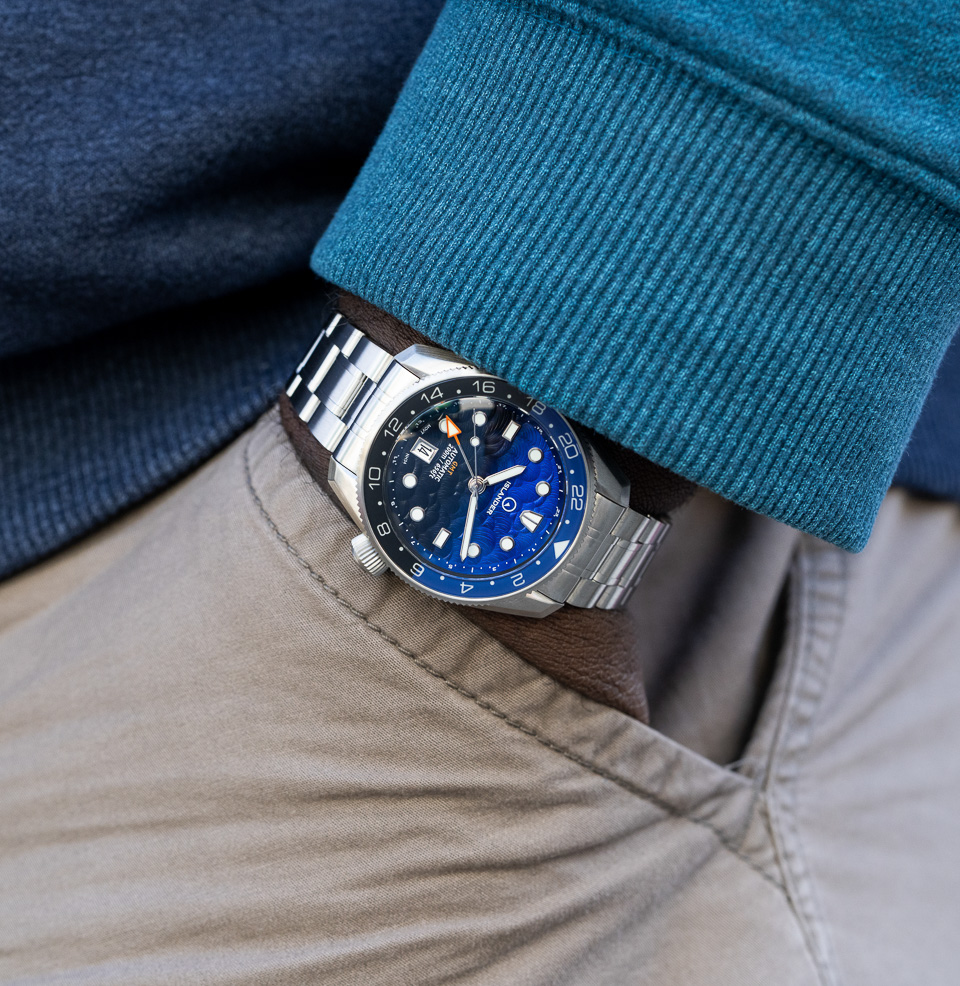 Islander JFK Automatic GMT Watch (2026) 42mm Stainless Steel Case