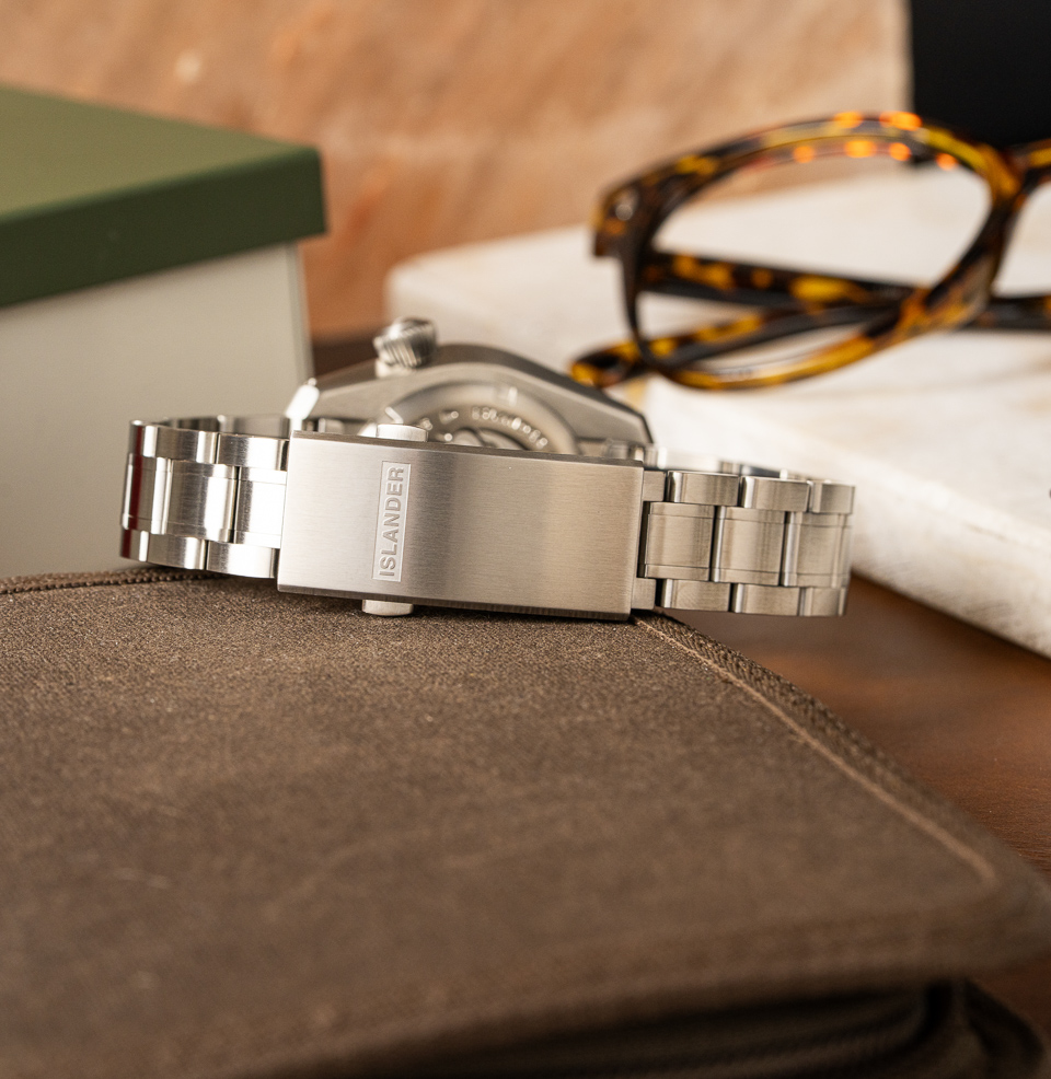 Islander JFK Automatic GMT Watch (2026) Signed Clasp