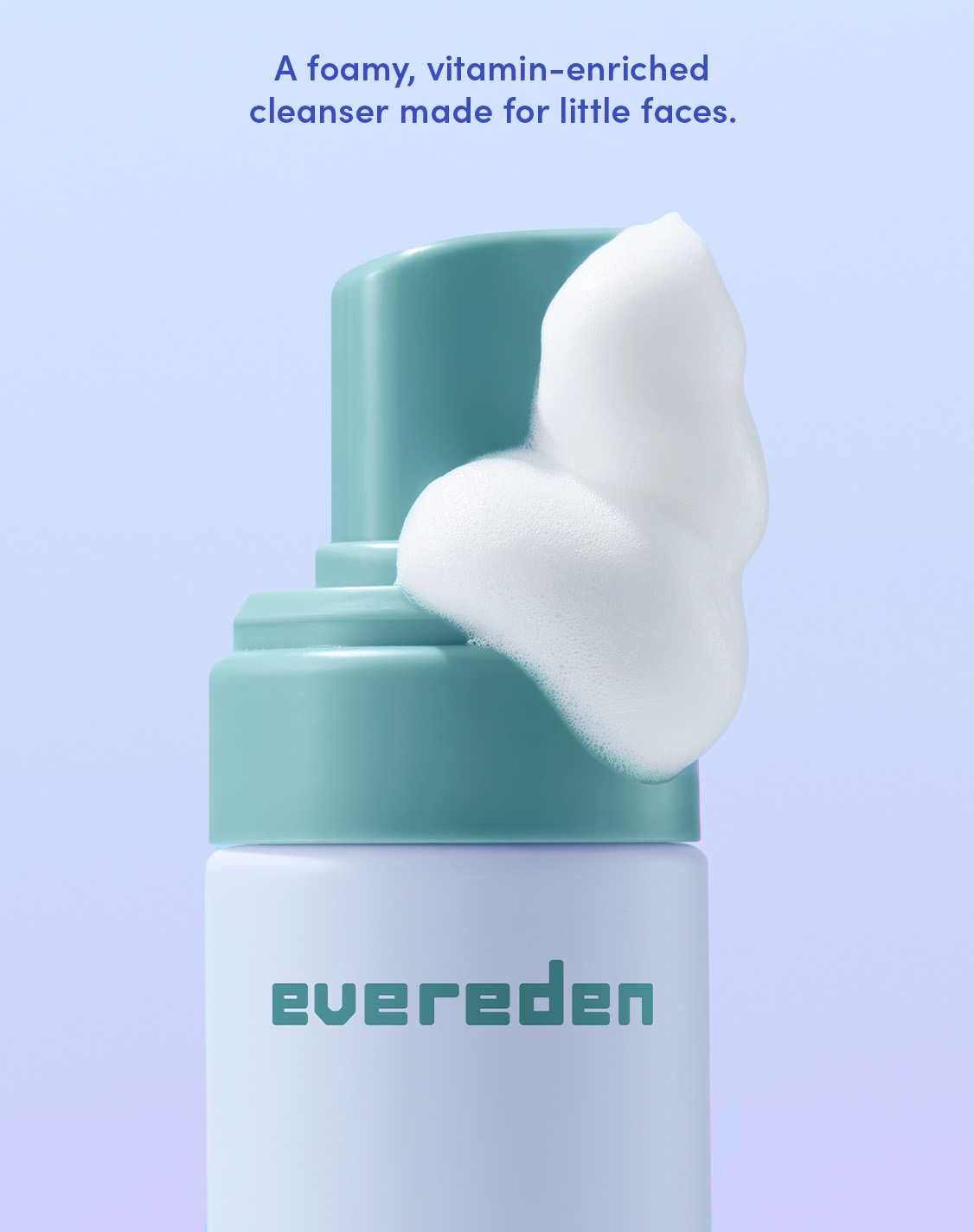 A foamy, vitamin-enriched cleanser made for little faces