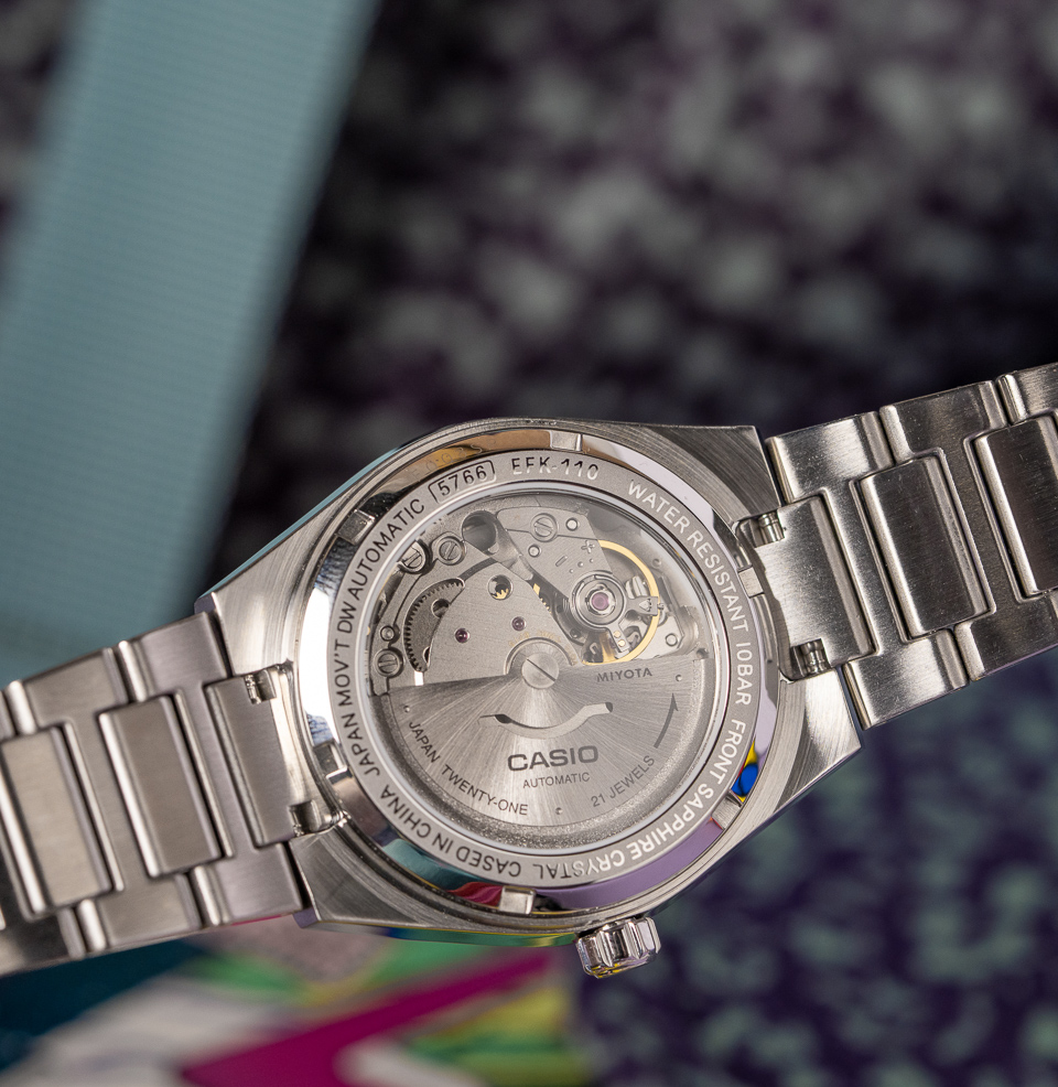 Edifice Automatic EFK-110 Series 38mm Watch Collection New Movement