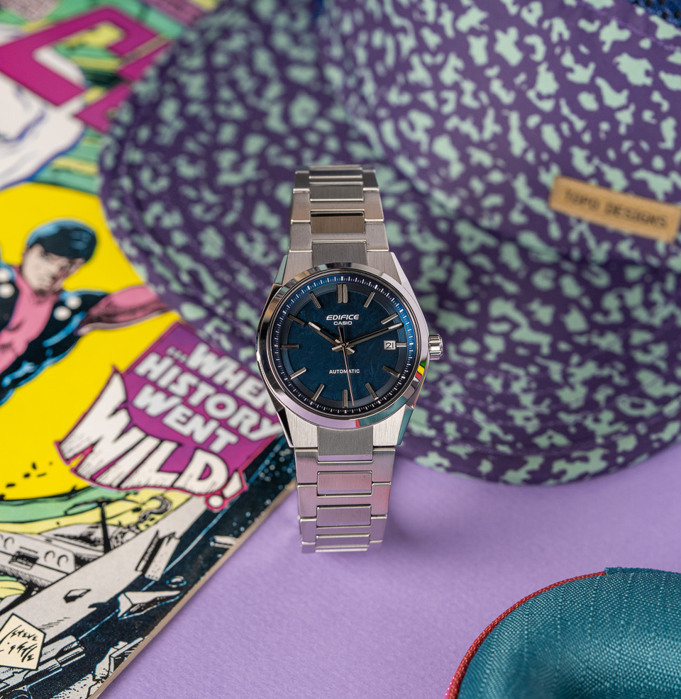 Edifice Automatic EFK-110 Series 38mm Watch Collection The Edifice Automatic