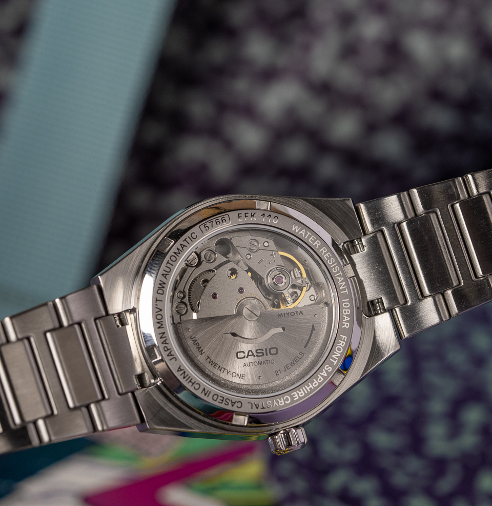 Edifice Automatic EFK-110 Series 38mm Watch Collection New Movement