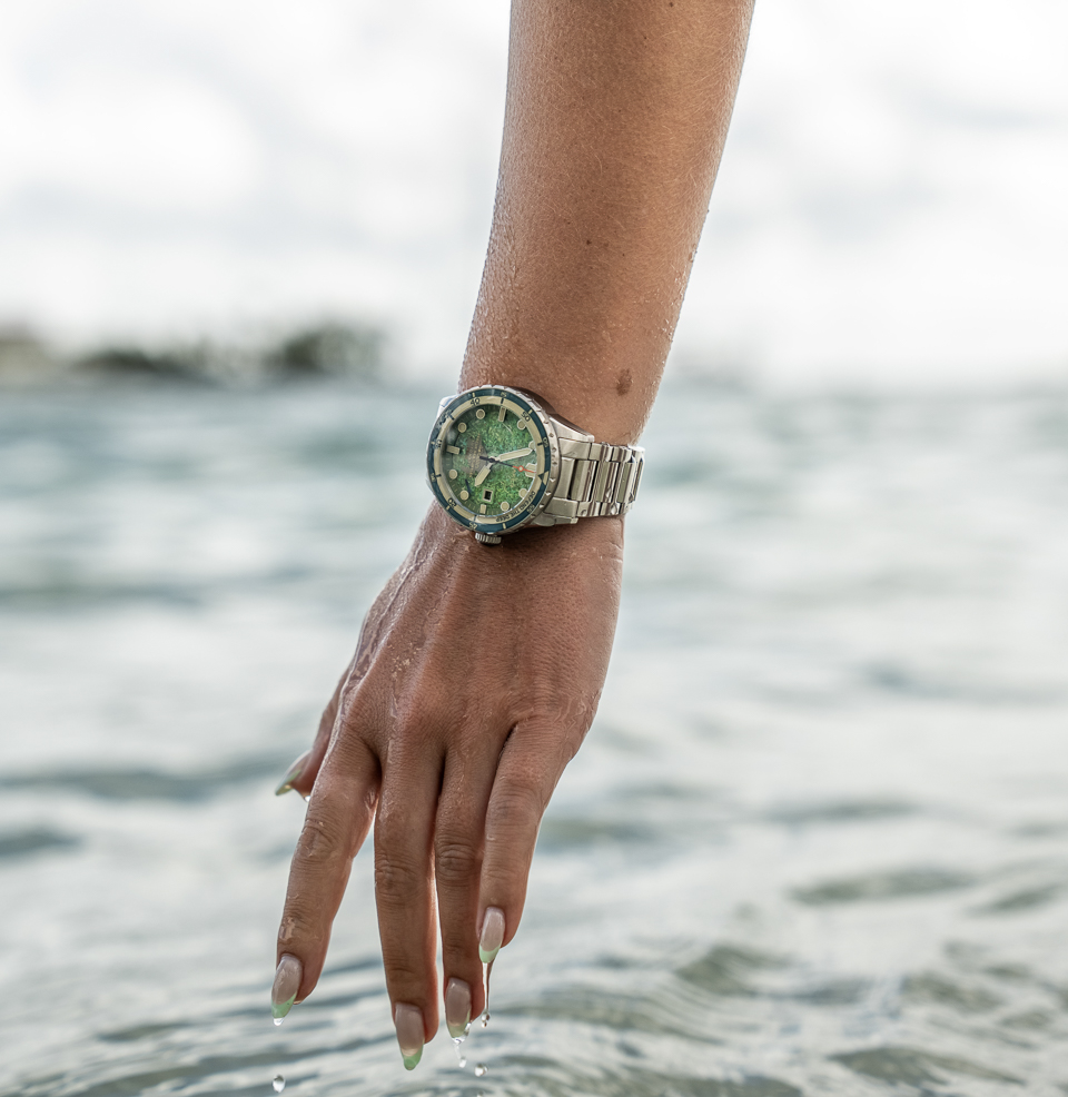 Spinnaker Hass Automatic x 4ocean Limited Edition Watch Collection Spinnaker x 4ocean Collaboration