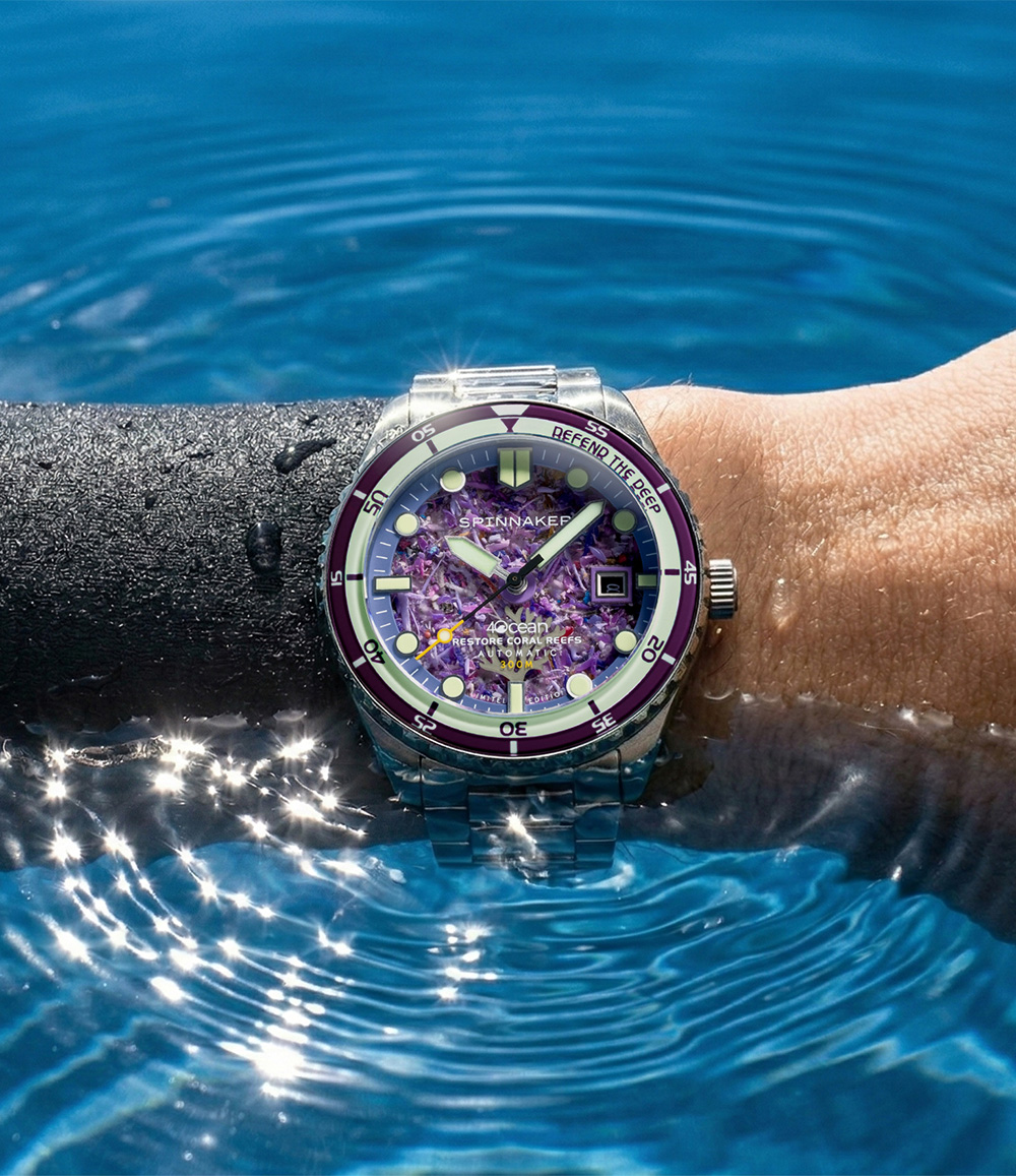 Spinnaker Hass Automatic x 4ocean Limited Edition Watch Collection
