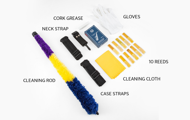 saxophone kit contents