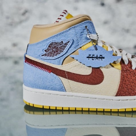 Air Jordan 1 Mid Fearless Maison 