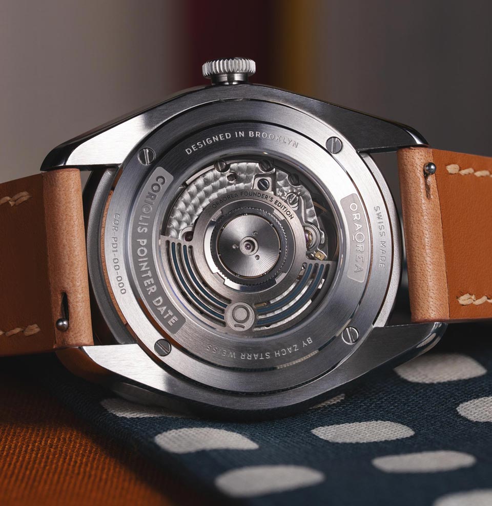 Coriolis Pointer Date - Venetus Teal Sellita SW386-1 with custom rotor