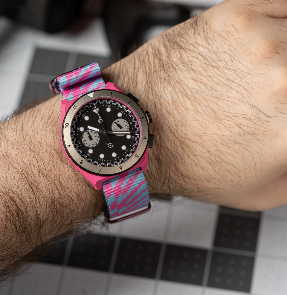 Worn & Wound x BOLDR Conquer 2026 Limited Edition Chronograph Black Dial