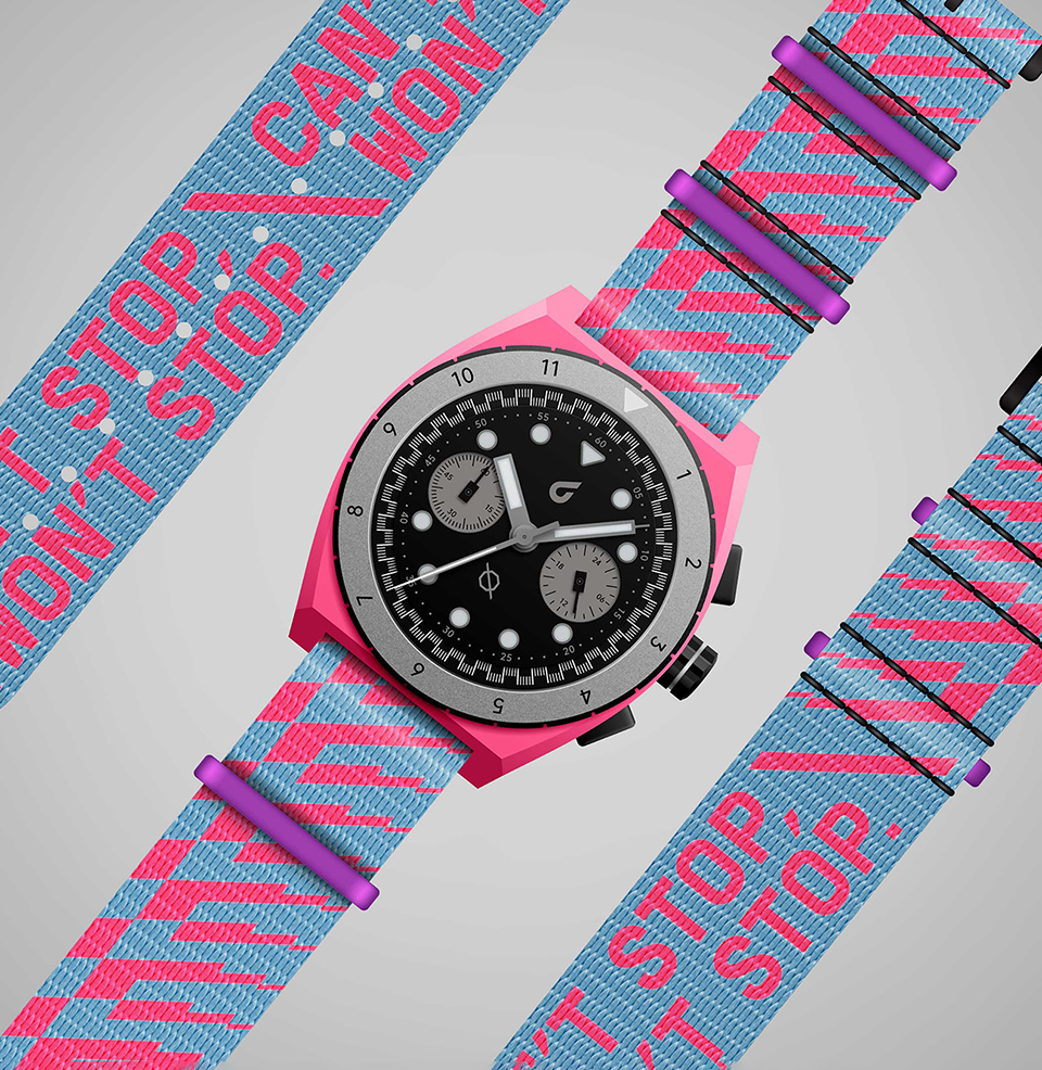 Worn & Wound x BOLDR Conquer 2026 Limited Edition Chronograph Black Dial