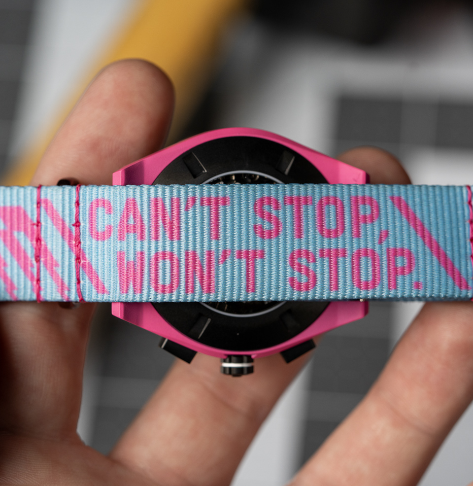 Worn & Wound x BOLDR Conquer 2026 Limited Edition Chronograph Team Strap