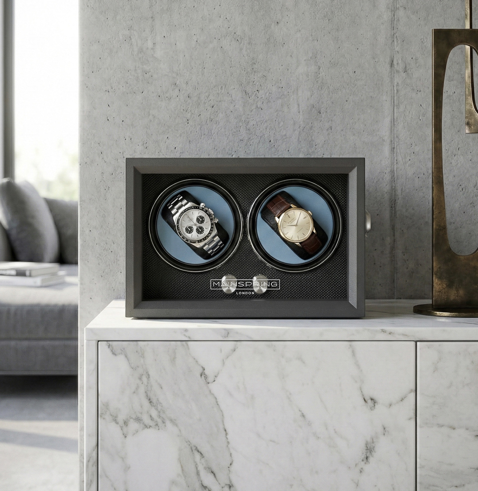Guardian Dual Slot Watch Winder Multiple features