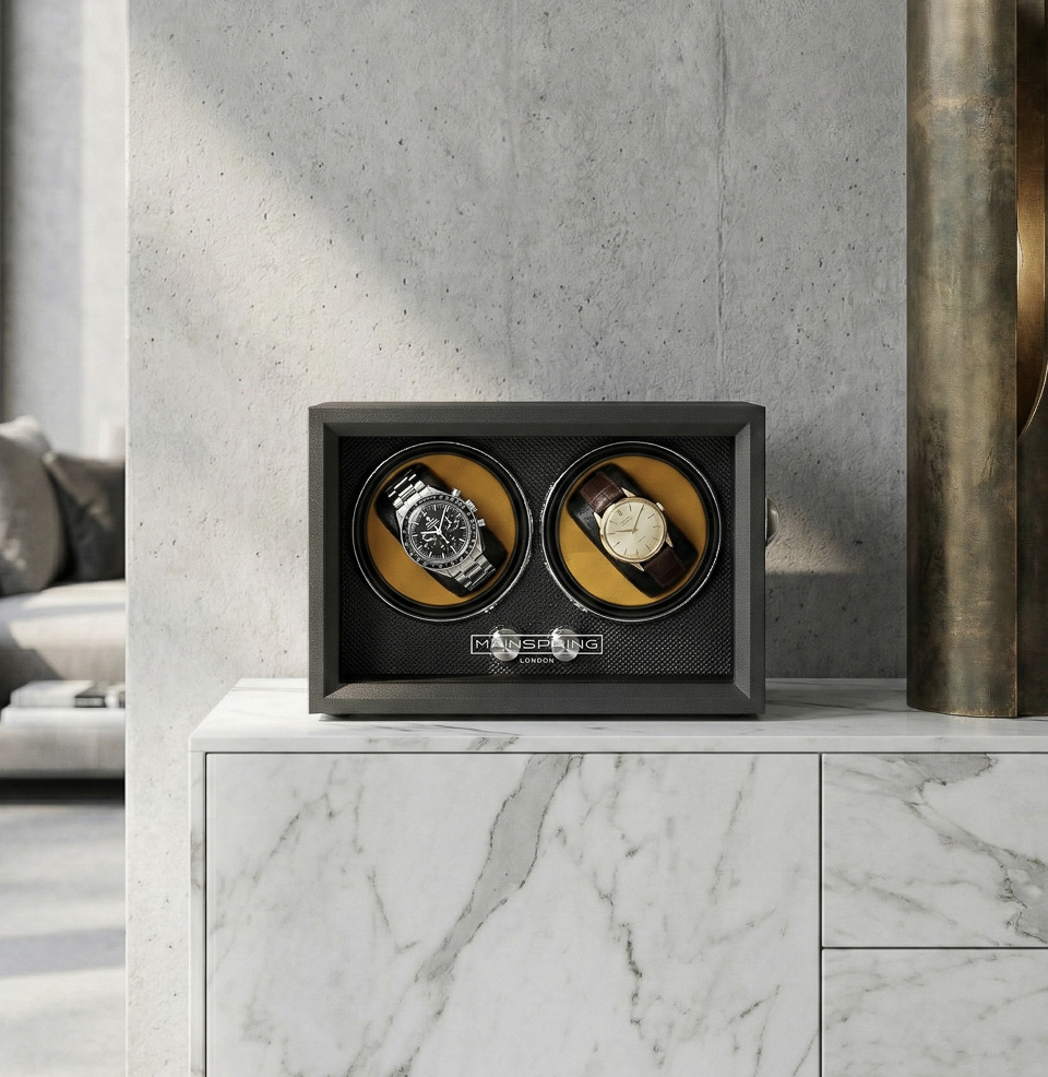 Guardian Dual Slot Watch Winder Guardian Dual Slot Watch Winder