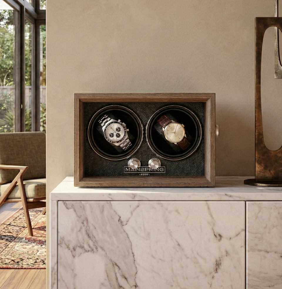 Guardian Dual Slot Watch Winder Guardian Dual Slot Watch Winder
