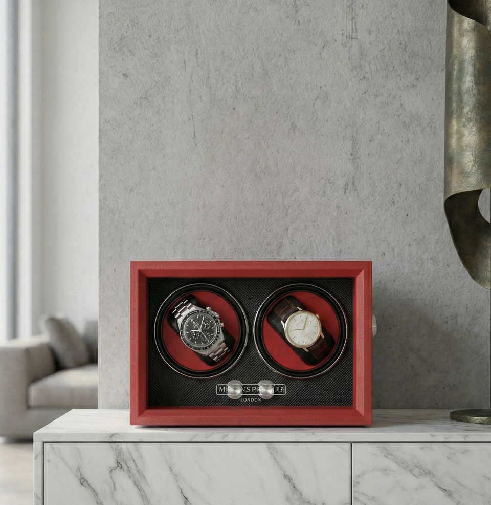 Guardian Dual Slot Watch Winder Guardian Dual Slot Watch Winder