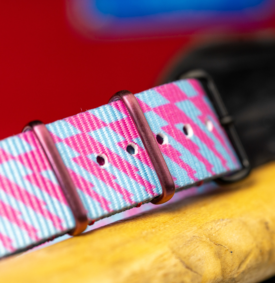StrapHabit x Worn & Wound 2026 Ride to Conquer Cancer Team Strap Fun mix of colors