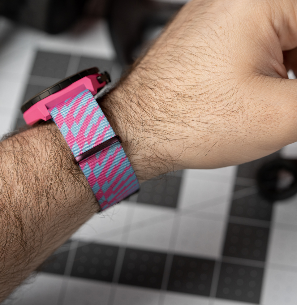 StrapHabit x Worn & Wound 2026 Ride to Conquer Cancer Team Strap Colored Hardware
