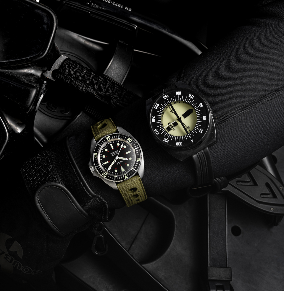 HGP Diver 200M Automatic Commando Sapphire Crystal