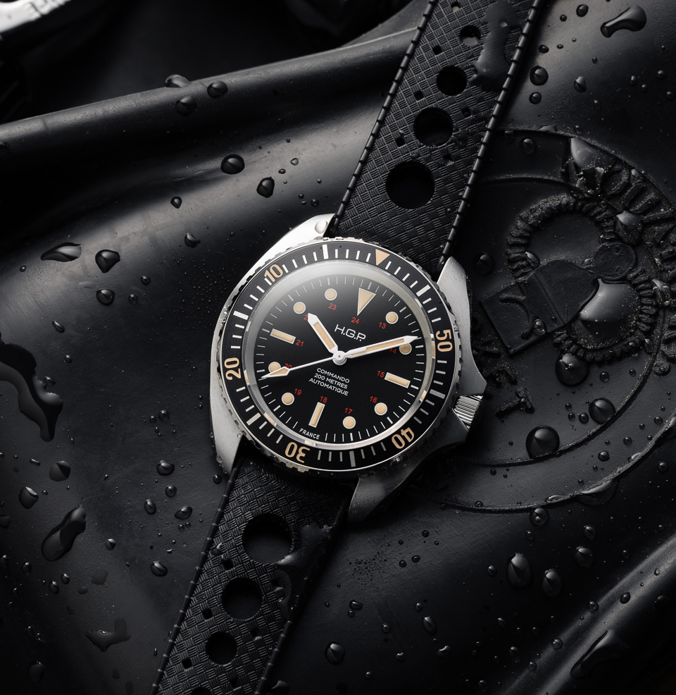 HGP Diver 200M Automatic Commando Seiko NH38 Automatic — No Date