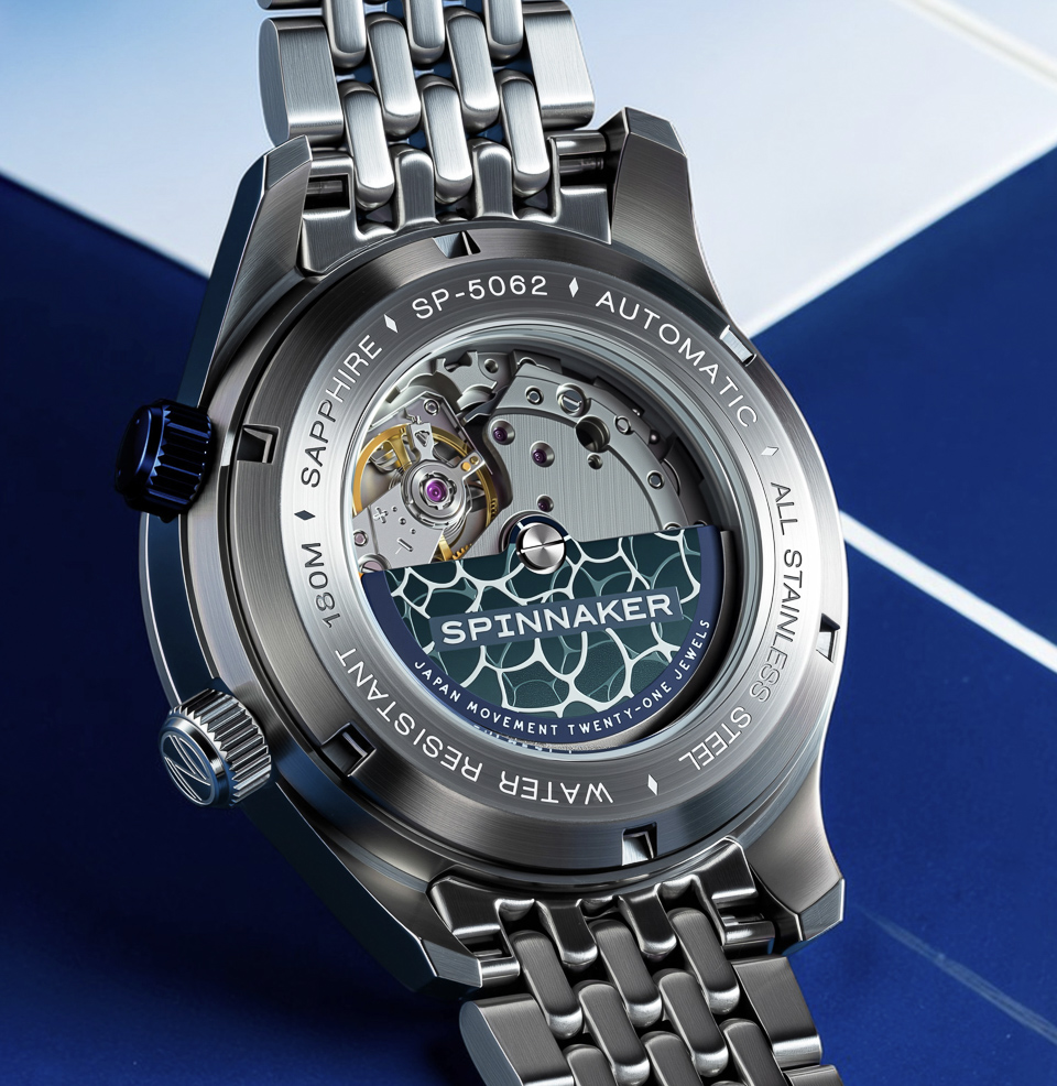 Bradner Automatic Glacier Blue Miyota 8215 Movement