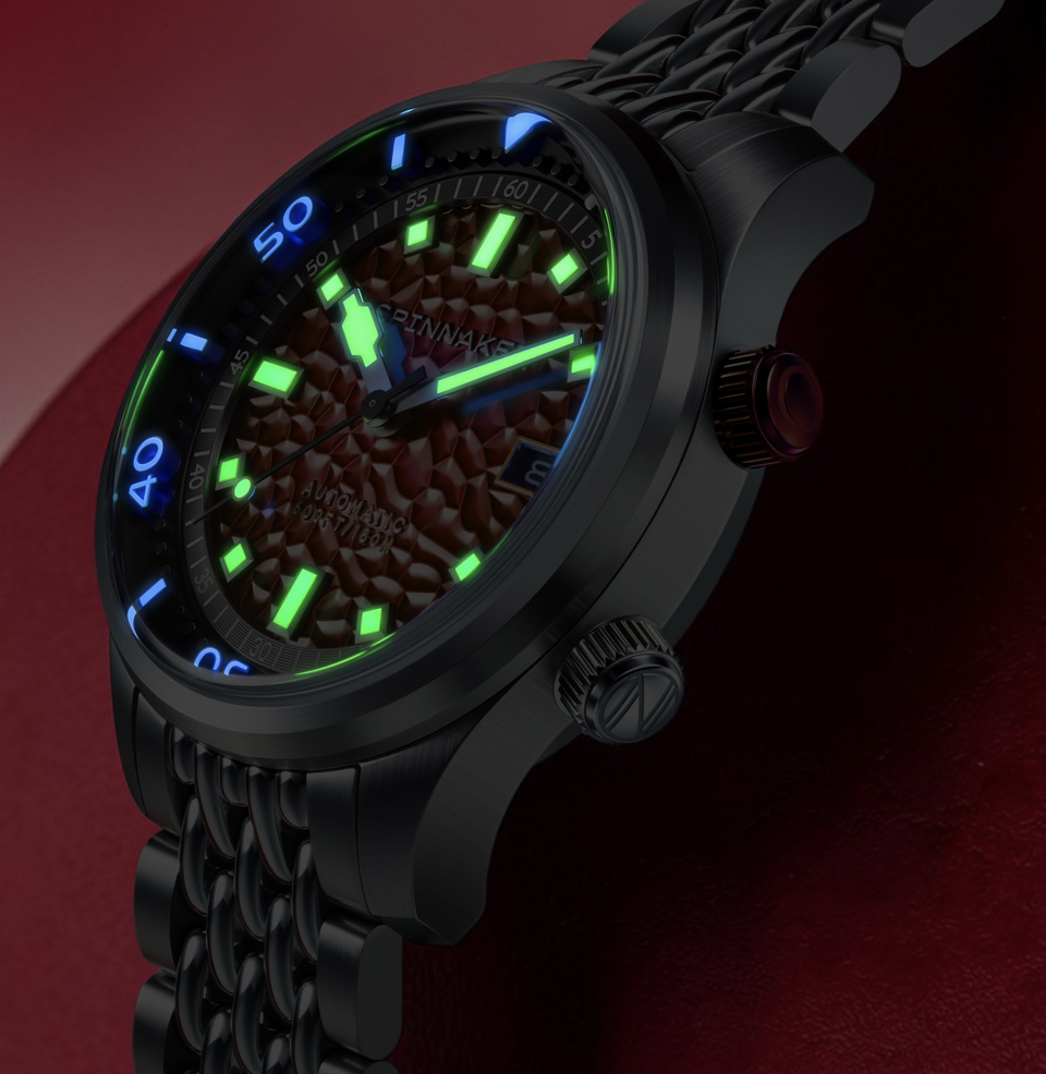 Bradner Automatic Scarlet Horizon Luminous Details