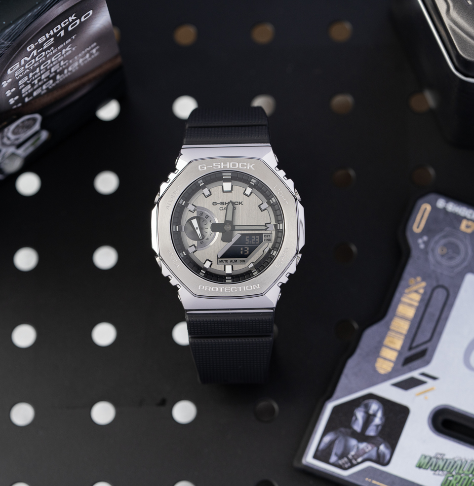 G-SHOCK x Star Wars: The Mandalorian and Grogu Octagonal Silhouette (GM-2100)
