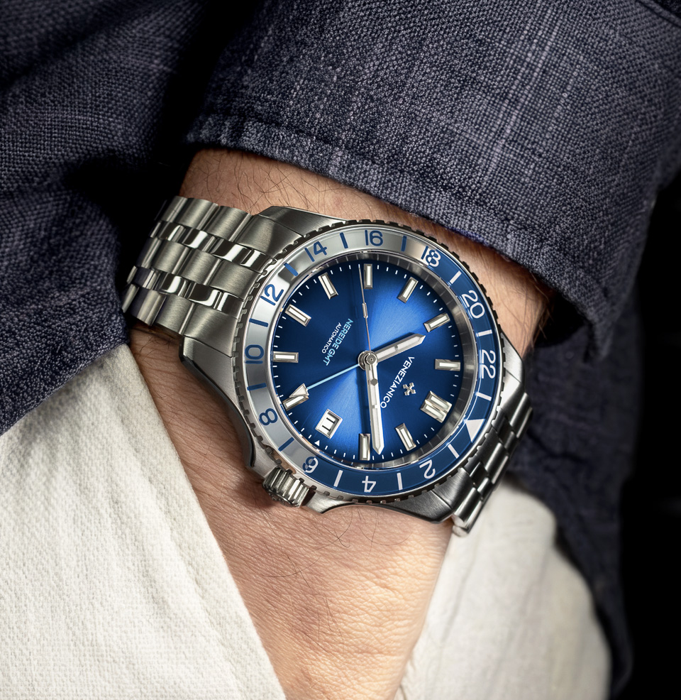 Venezianico Nereide GMT 39 39mm Compact Case