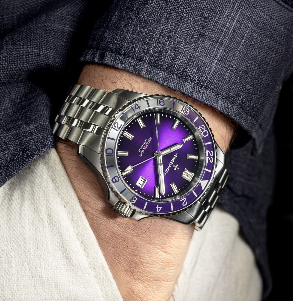 Venezianico Nereide GMT 39 39mm Compact Case